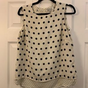 Polka dot tank